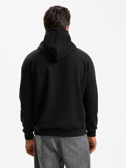 Худи унисекс оверсайз Daylero, черное, размер XS/S