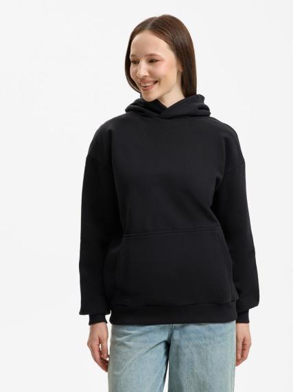Худи унисекс оверсайз Daylero, черное, размер XS/S