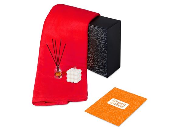 Подарочный набор «Re:y. Cocoon с пледом, свечой и диффузором