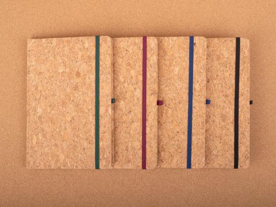 Блокнот Corkfolio, синий