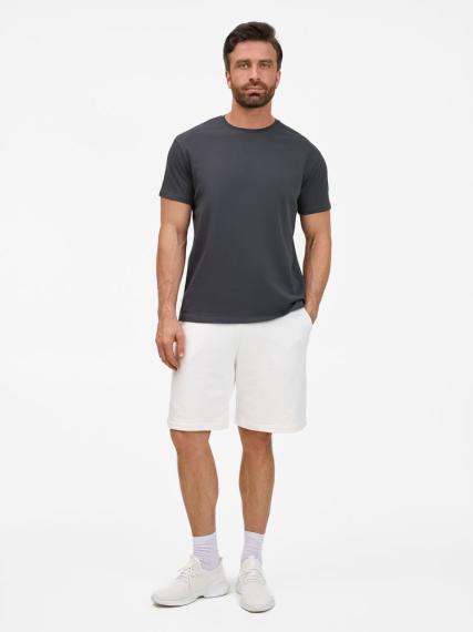 Футболка унисекс T-Bolka 200, темно-серая (графит), размер S