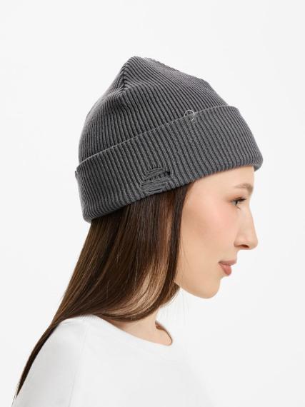 Шапка Ribelle, темно-серая