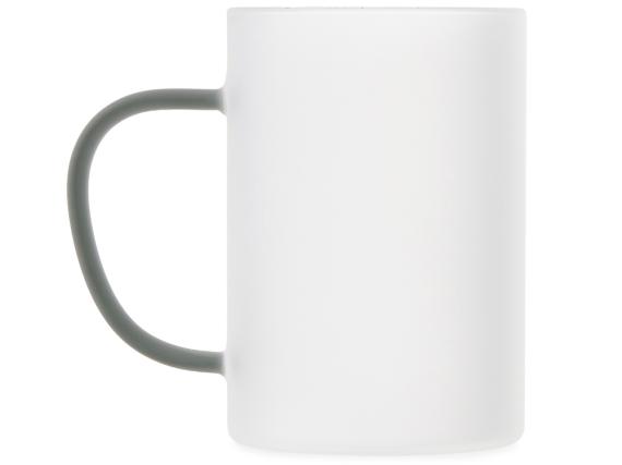 Стеклянная матовая кружка для сублимации «Акцент»