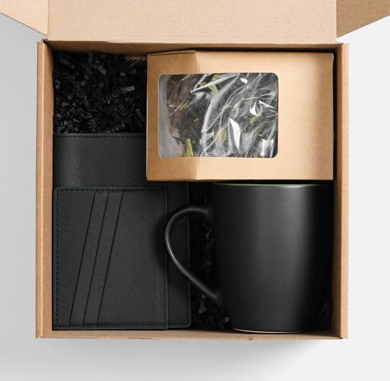 Набор Multimo Tea, черный с зеленым