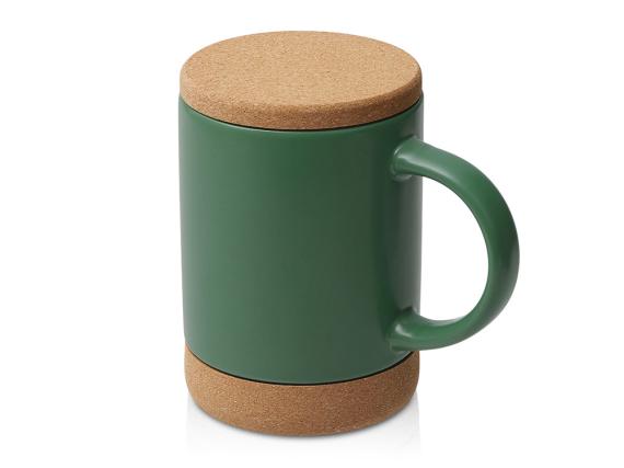 Кружка с пробковым дном и крышкой «Корк & Бон»