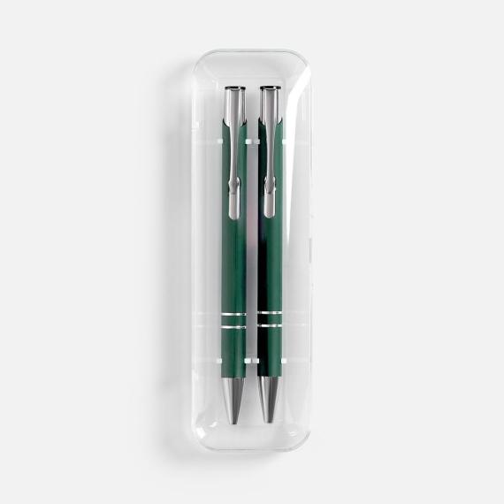 Набор из 2 ручек Keskus Soft Touch, зеленый