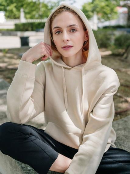 Худи унисекс Phoenix, светло-розовое, размер XS