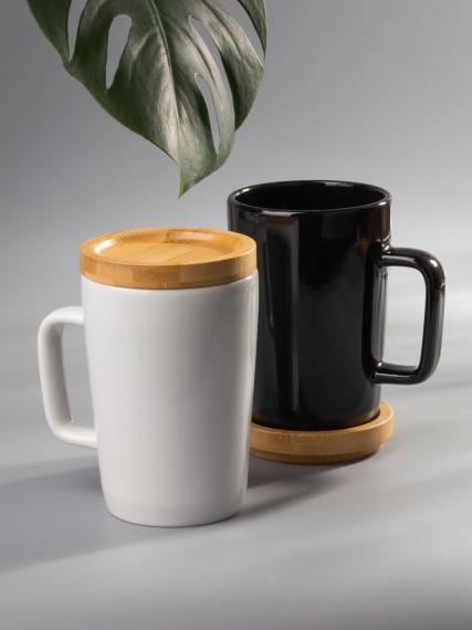 Кружка Vierra с крышкой-костером, белая