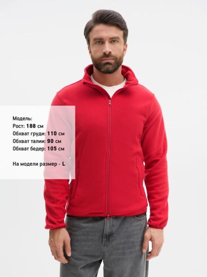 Куртка флисовая унисекс Ben Mac, красная, размер M