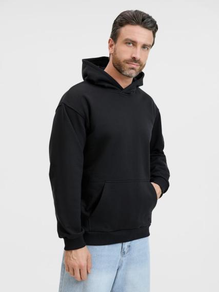 Худи унисекс оверсайз Songo, черное, размер M/L