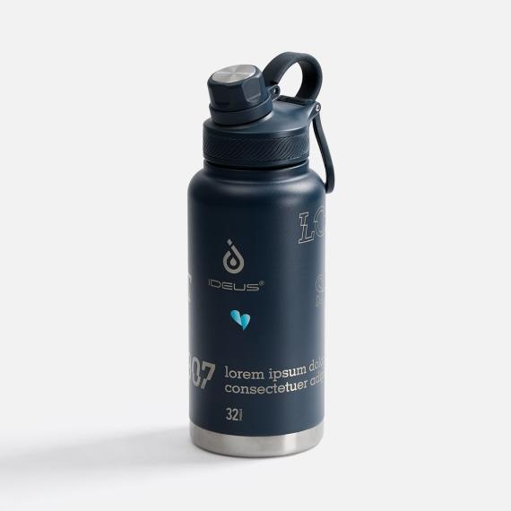 Термобутылка Fujisan XL 2.0, темно-синяя