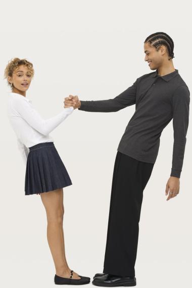 Рубашка поло мужская с длинным рукавом Perfect LSL Men белая, размер XL